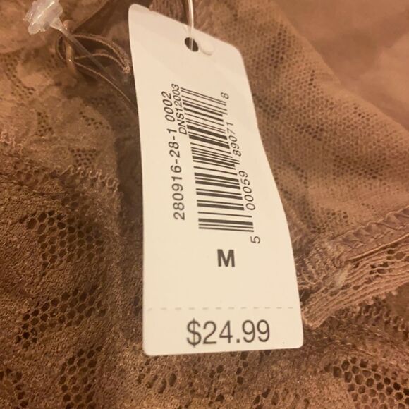 2x25 Mocha Lace Bralette Bra Stretch Adjustable… - Picture 15 of 15